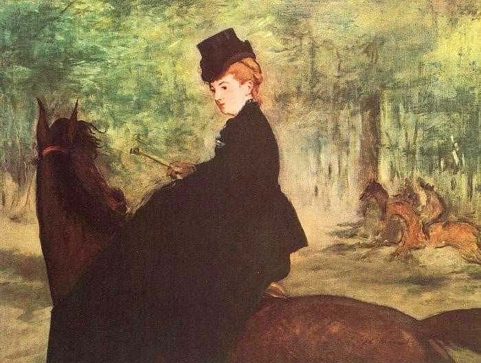 Edouard Manet The Horsewoman